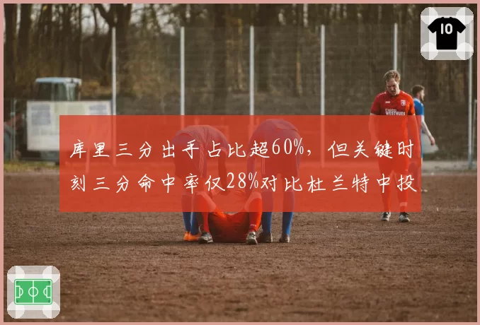 库里三分出手占比超60%,但关键时刻三分命中率仅28%对比杜兰特中投效率